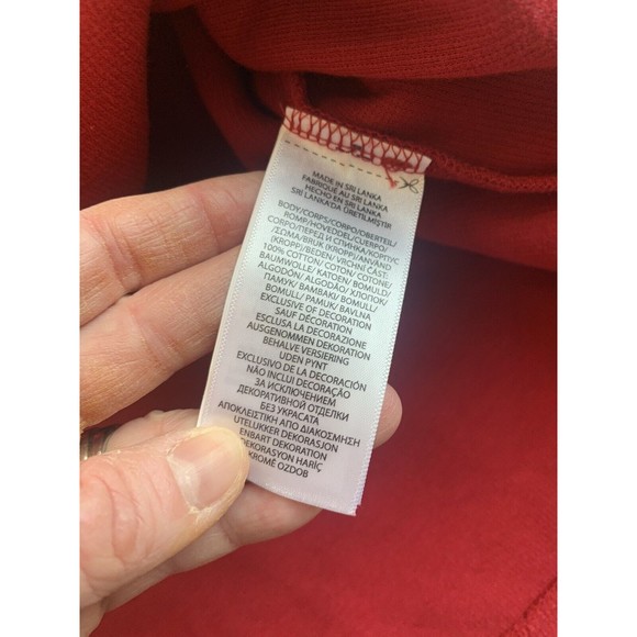 Polo Ralph Lauren 1/4 Zip Sweater Men 2XB Big Tall Red Pullover - Picture 10 of 10